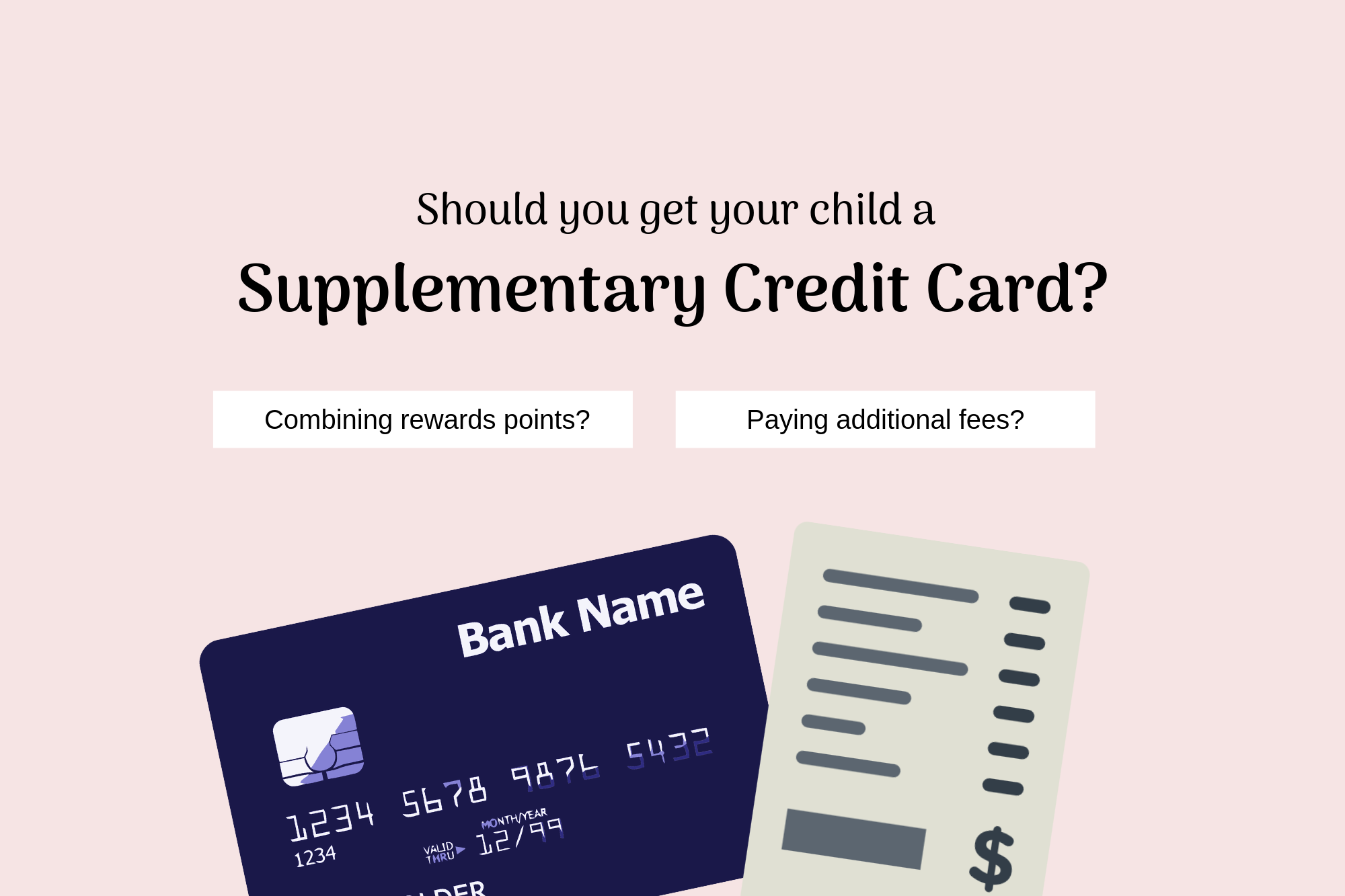 Understanding The Pros And Cons Before Getting Your Child A Supplementary Charge card